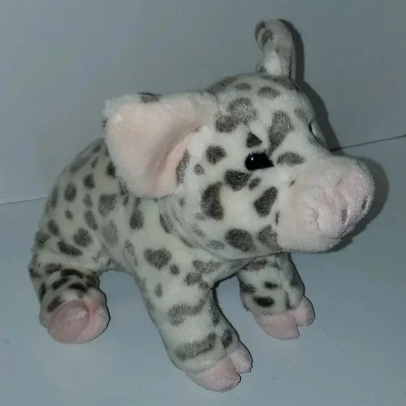 PAULINE the Plush 15” SPOTTED PIG Stuffed Animal by Douglas Cuddle Toys # 1890 - Picture 2 of 13